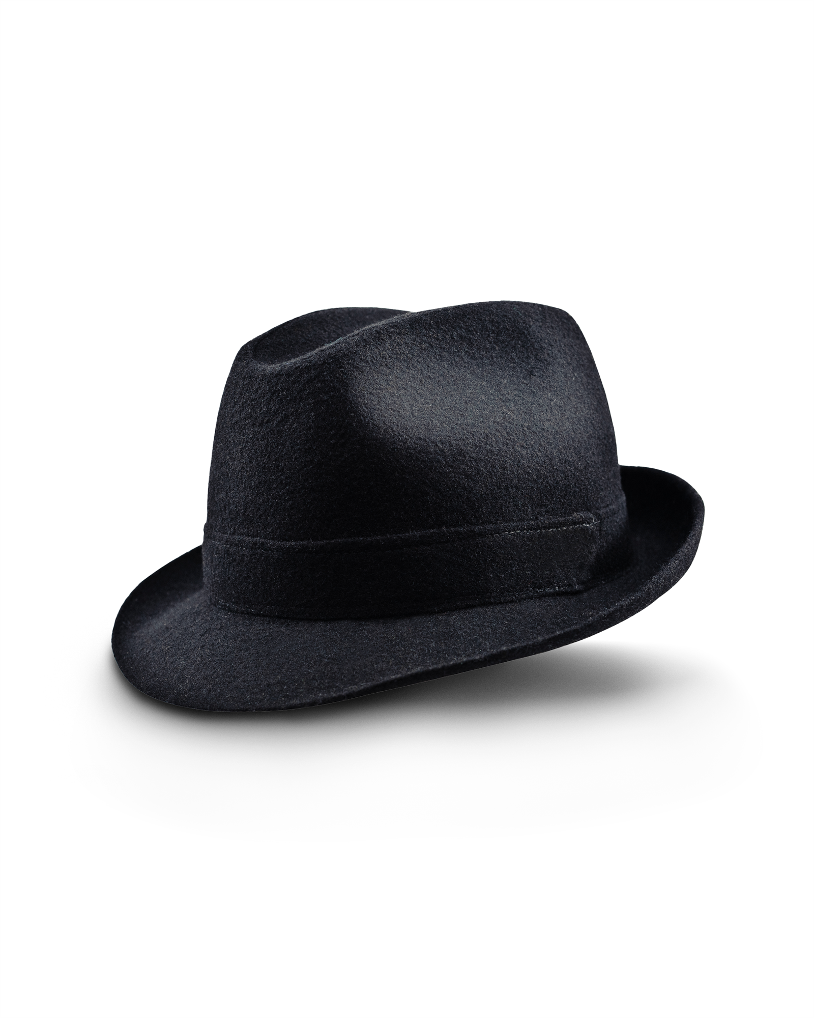 Elwood classic Trilby hat sewed with woolen cloth - narrow brim fedora