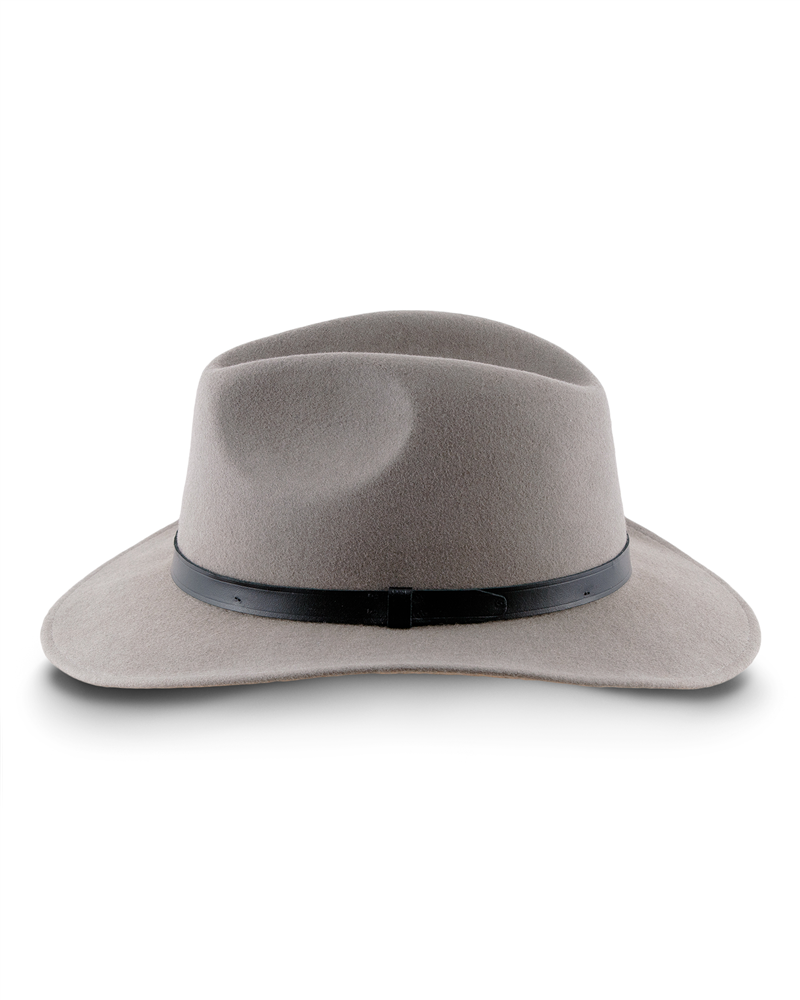 Redwood Timeless Wool Felt Fedora Wide Brim with thin  display picture 1