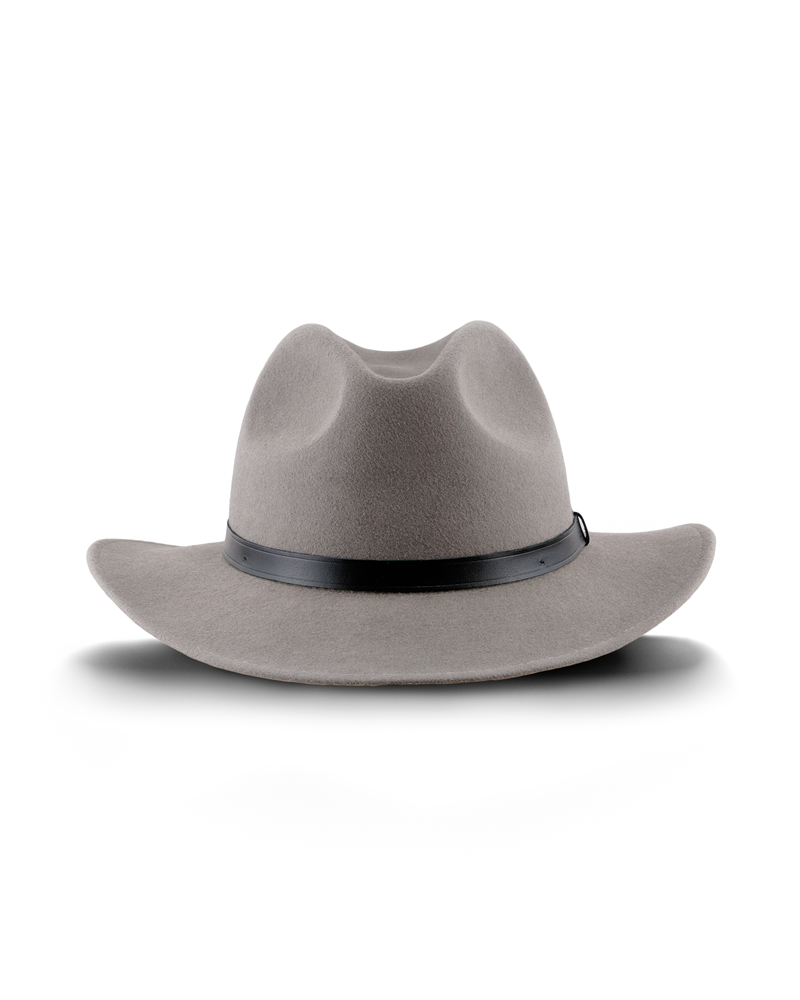 Redwood Timeless Wool Felt Fedora Wide Brim with thin  display picture 3