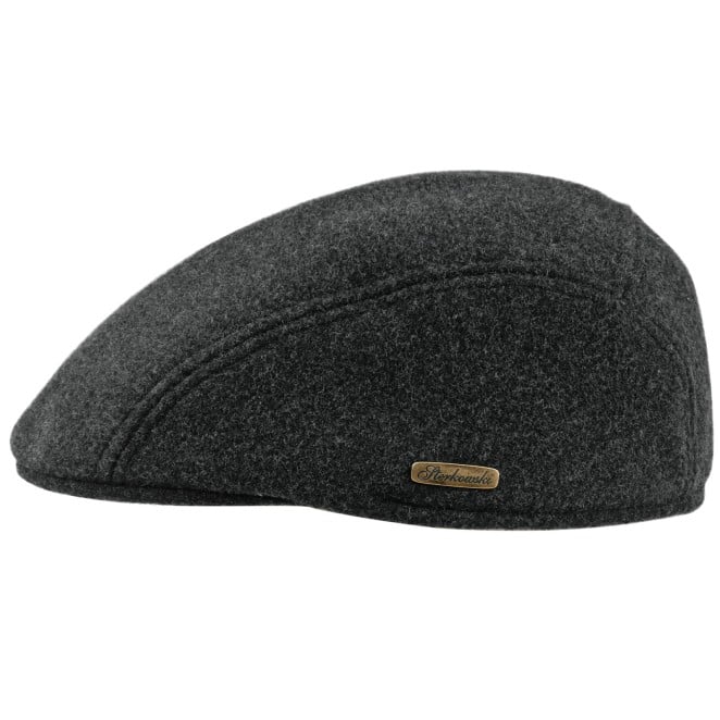 Melton wool flat cap with foldable earflap jeff paddy irish driving English Gatsby mens ivy hunting scally
