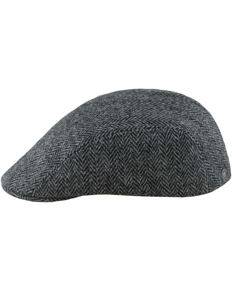 Classic Harris Tweed wool flat cap winter warm earflap hat Classic Harris Tweed wool flat cap winter warm earflap hat