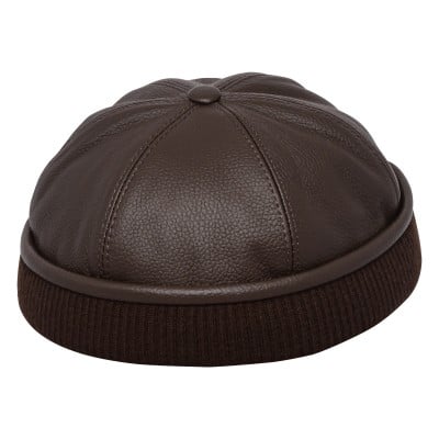 Caps - Leon - Leather 64 cm Brown