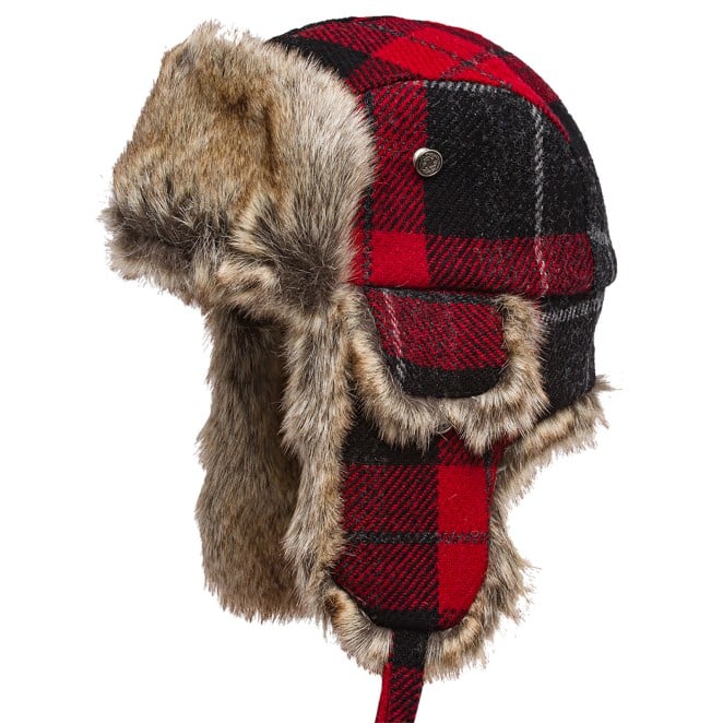 genuine fur trapper hat
