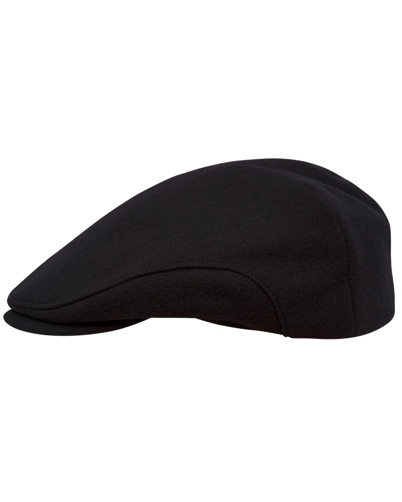 Pure cashmere warm flat cap with quilted lining Pure cashmere warm flat cap with quilted lining