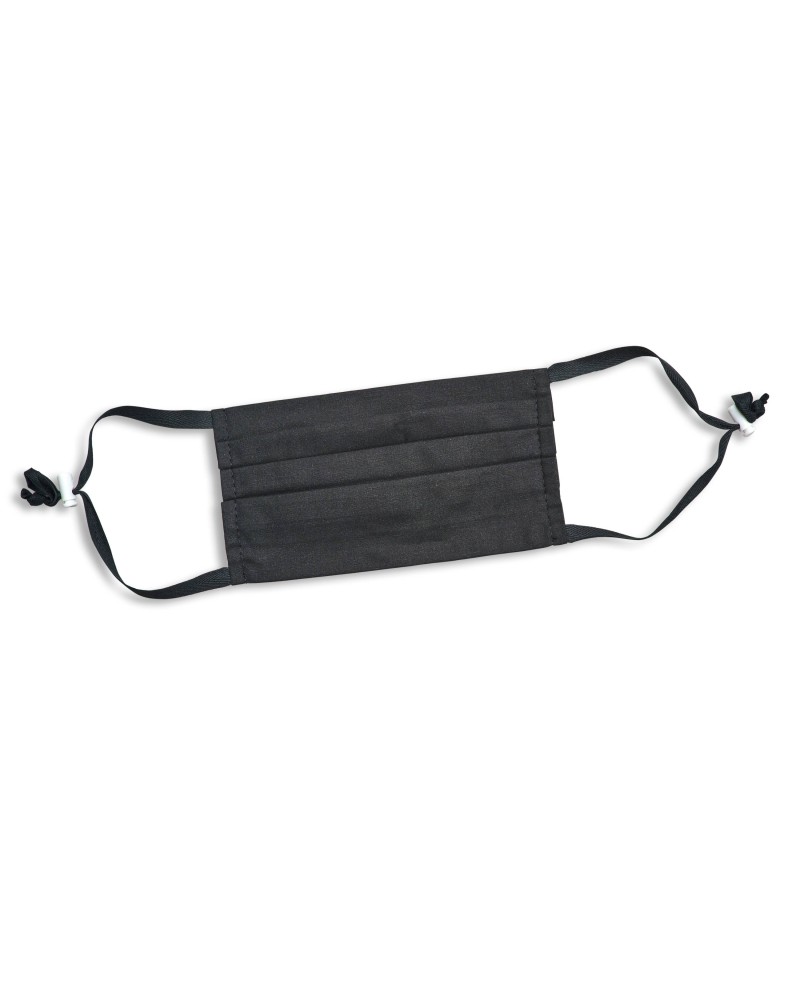 Set of 5 pieces of 3-layered reusable hygienic black masks Set of 5 pieces of 3-layered reusable hygienic black masks