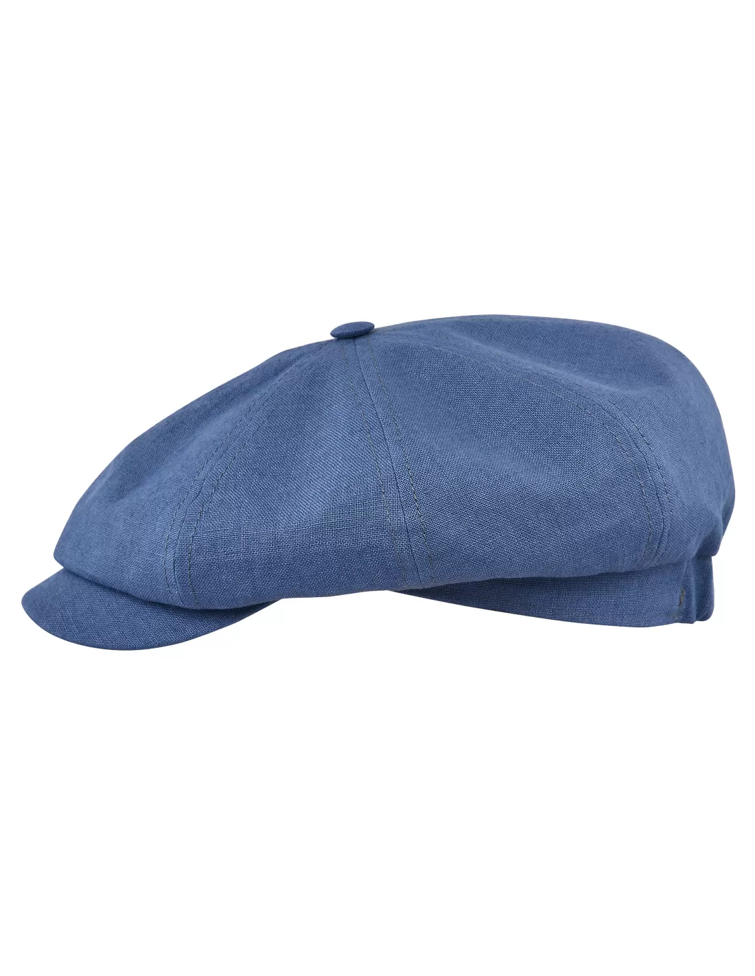 pak Pracht vooroordeel Rowdy Summer Linen 8 Panel Newsboy Cap, a perfect sun protective hat Size  62 cm Color Light-blue