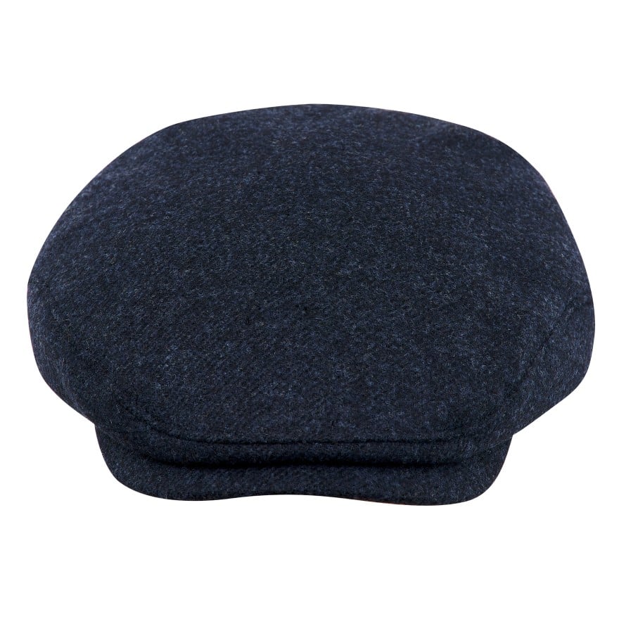Merino wool autumn classic flat cap for men