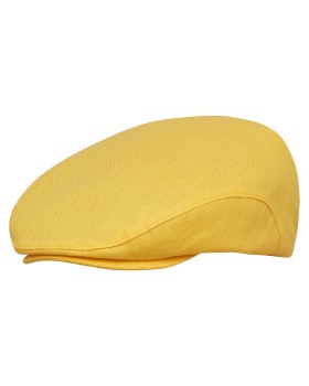Derby - pure linen ivy league flat cap with breathable mesh lining 2
