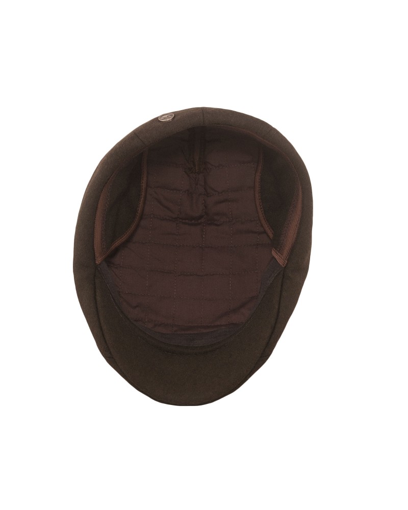 Derby Ivy League style flat cap made of 30% wool from
