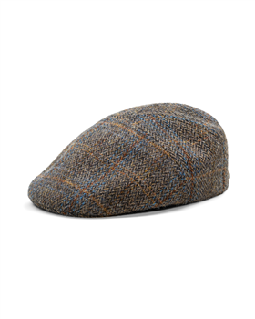 Ivy Five - winter / autumn man flat cap Harris Tweed flat cap 2