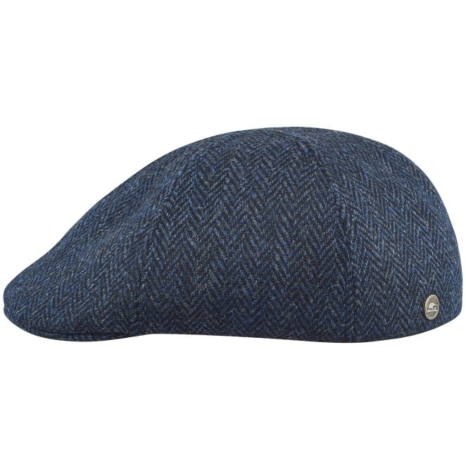 Rusty - duckbil cap made of genuine Harris Tweed (100% wool)