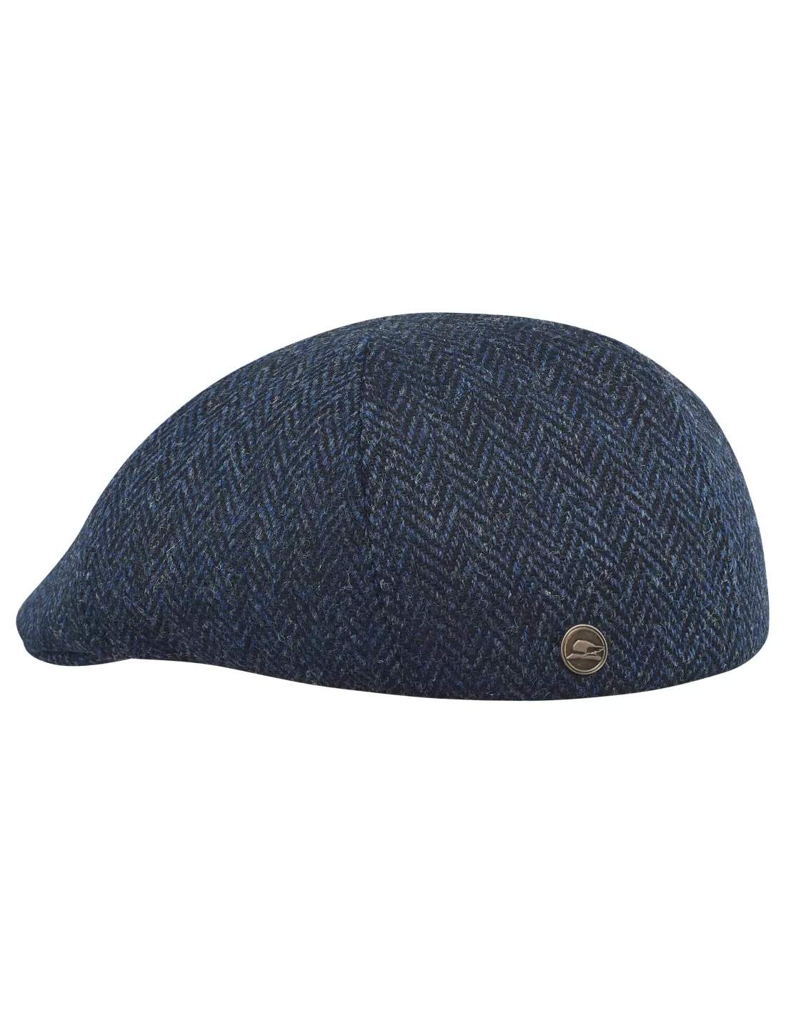 Rusty - duckbil cap made of genuine Harris Tweed (100% wool) Size