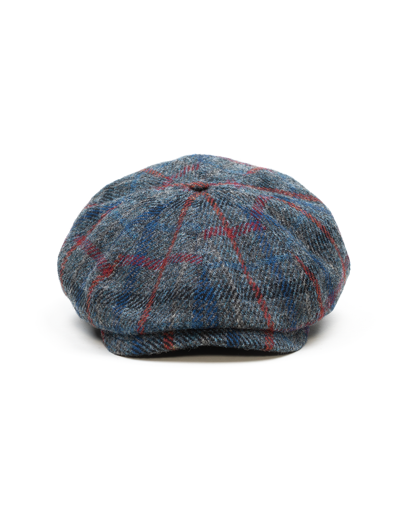 帽子 Peaky Blinders Harris Tweed Sterkowski Peaky Cap - made of genuine Harris Tweed with sewn down visor