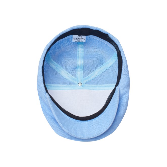 Linen Baseball Hat - Light Blue