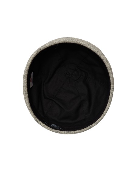 Harris Tweed beanie cap pure genuine Scottish wool Leon stevedore hat sailor trawler military winter skull mens dock worker hat