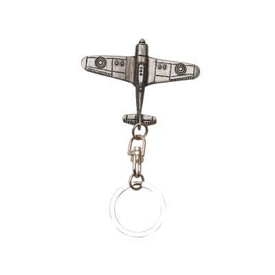 Hurricane fighter aircraft keychain - best hat accessory