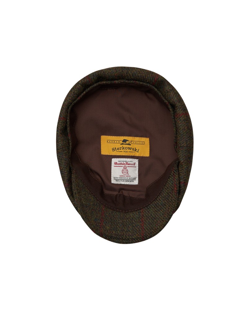 Shelby - made of genuine Harris Tweed cap vintage (100% wool)