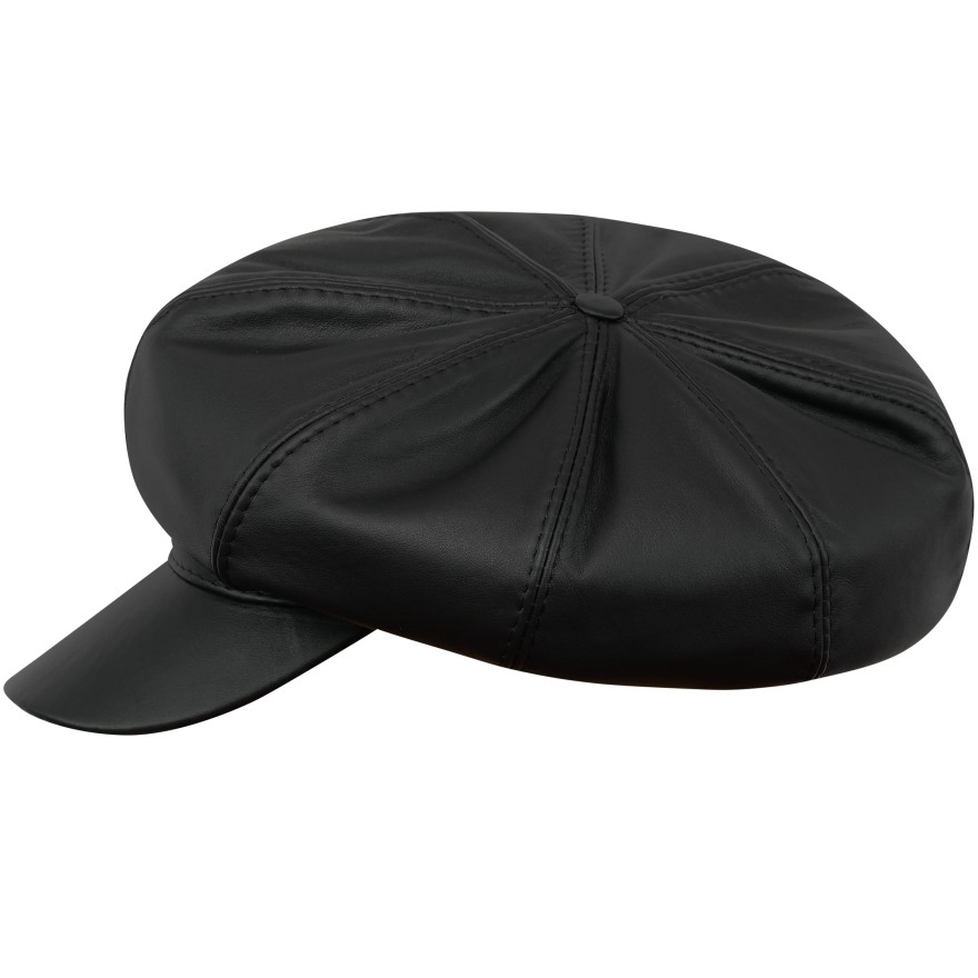 Louis Vuitton Black Leather Cap ref.887858 - Joli Closet