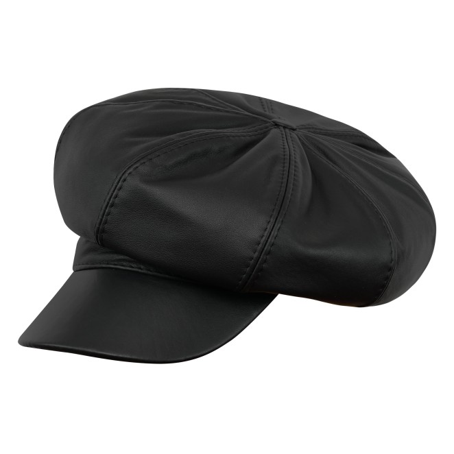 Louis Vuitton Black Leather Cap ref.887858 - Joli Closet