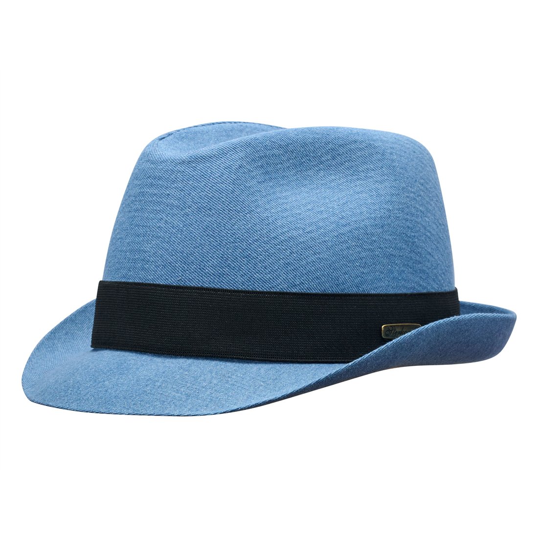 Blue Note - denim Trilby short brim summer ultraviolet protection hat