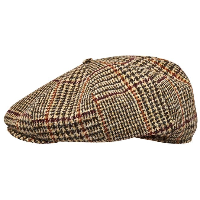 Peaky Cap - made of genuine Harris Tweed with sewn down visor