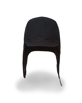 Shelter comfy warm trapper hat made of water resistant waxed cotton 2