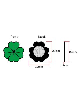 Charming Shamrock Pin - Symbol of Luck & Heritage 2