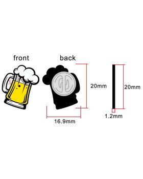Classic Beer Mug Pin - Celebrate with Style & Flair 2