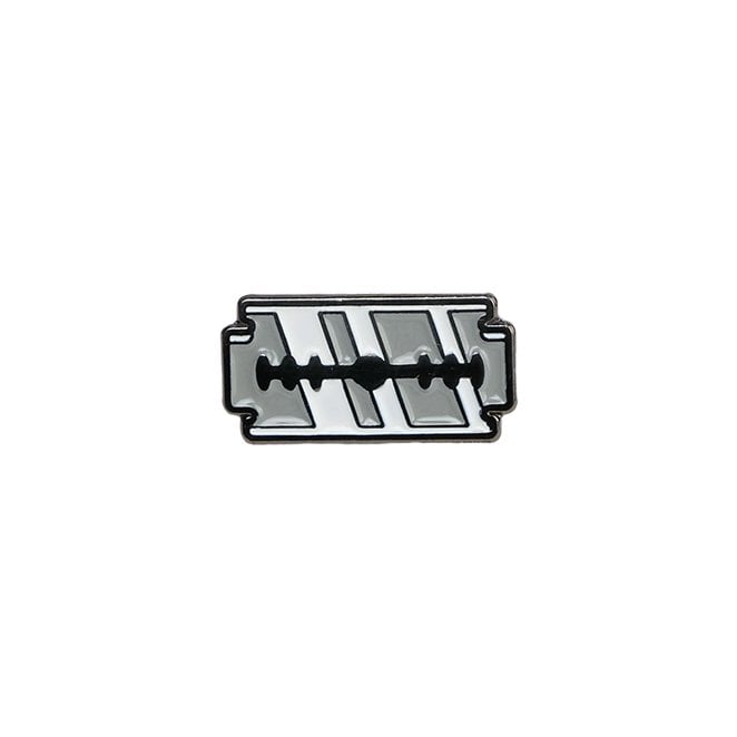 Sharp Razor Blade Pin - Edgy Style with a Cutting Edge