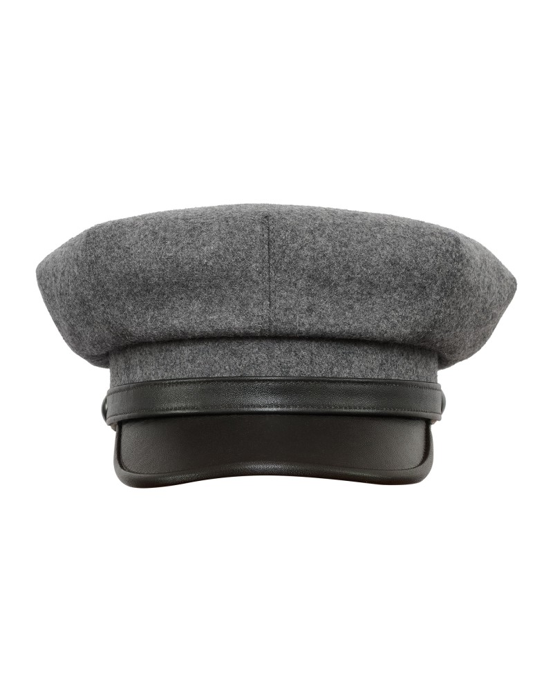 Moto Vintage Biker Cap made with high quality wool and