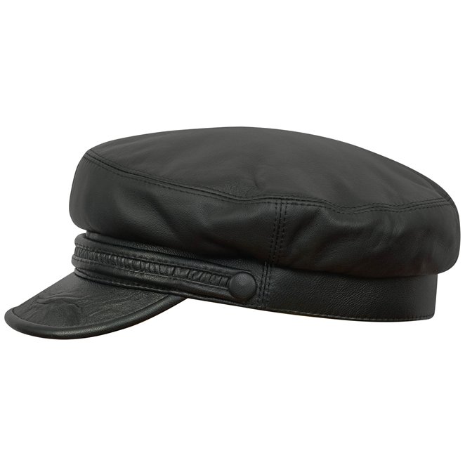 Danube Mod 9 - Leather Fiddler Cap with Classic Design