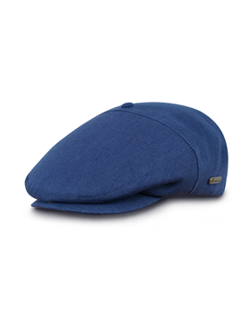 Swede pure 100% natural linen summer flat cap 5 panel crown newsboy 2