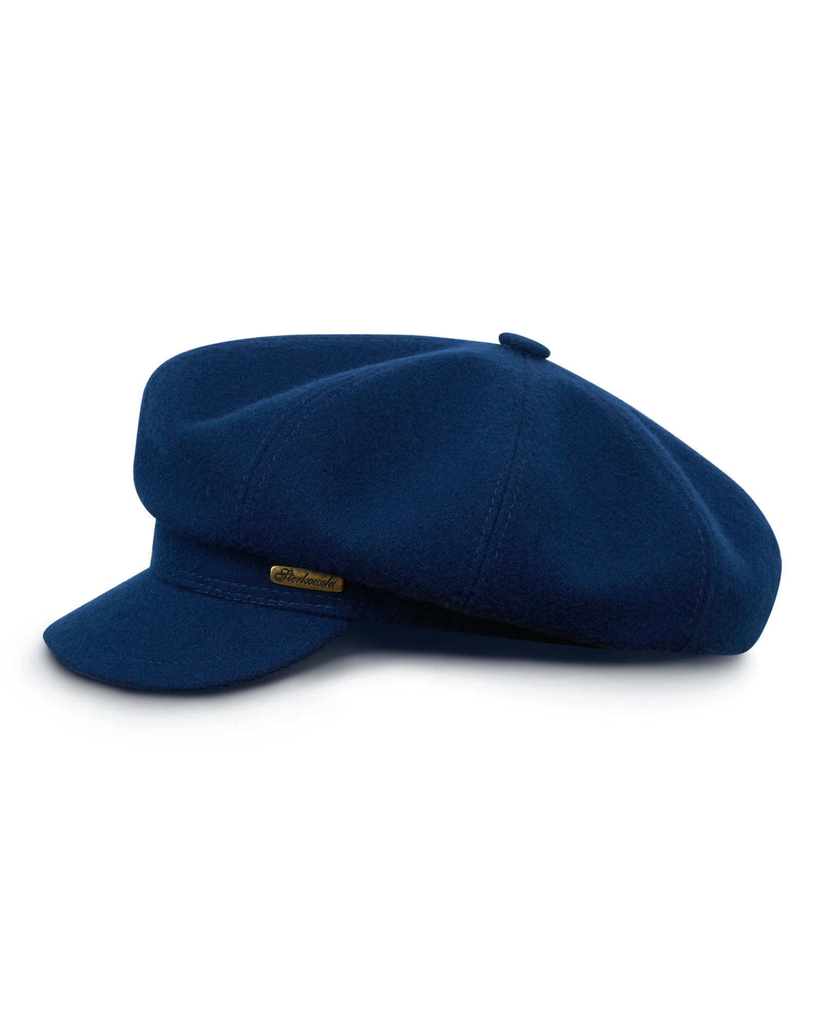 Gavroche - a vintage large crown newsboy oldschool cap made of wool