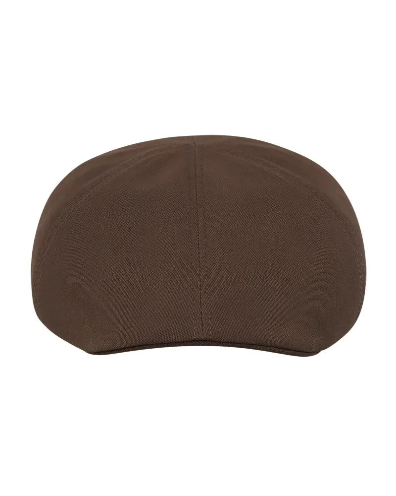 Rusty 6 panel flat cap dedicated for summer. Sewn with