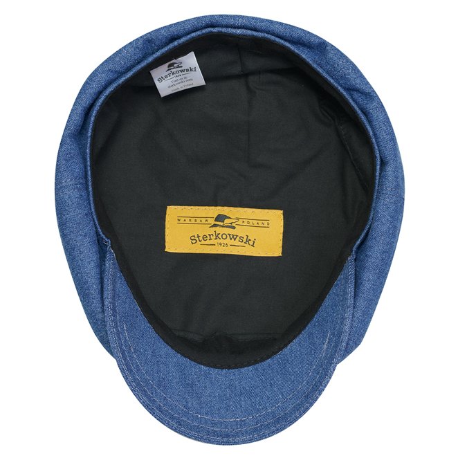 Shelby - vintage classic denim mens cap