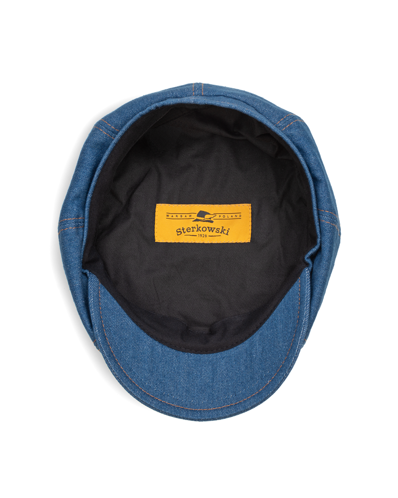 Cappello Peaky Blinders Newsboy cappello piatto Herringbone Tweed Wool