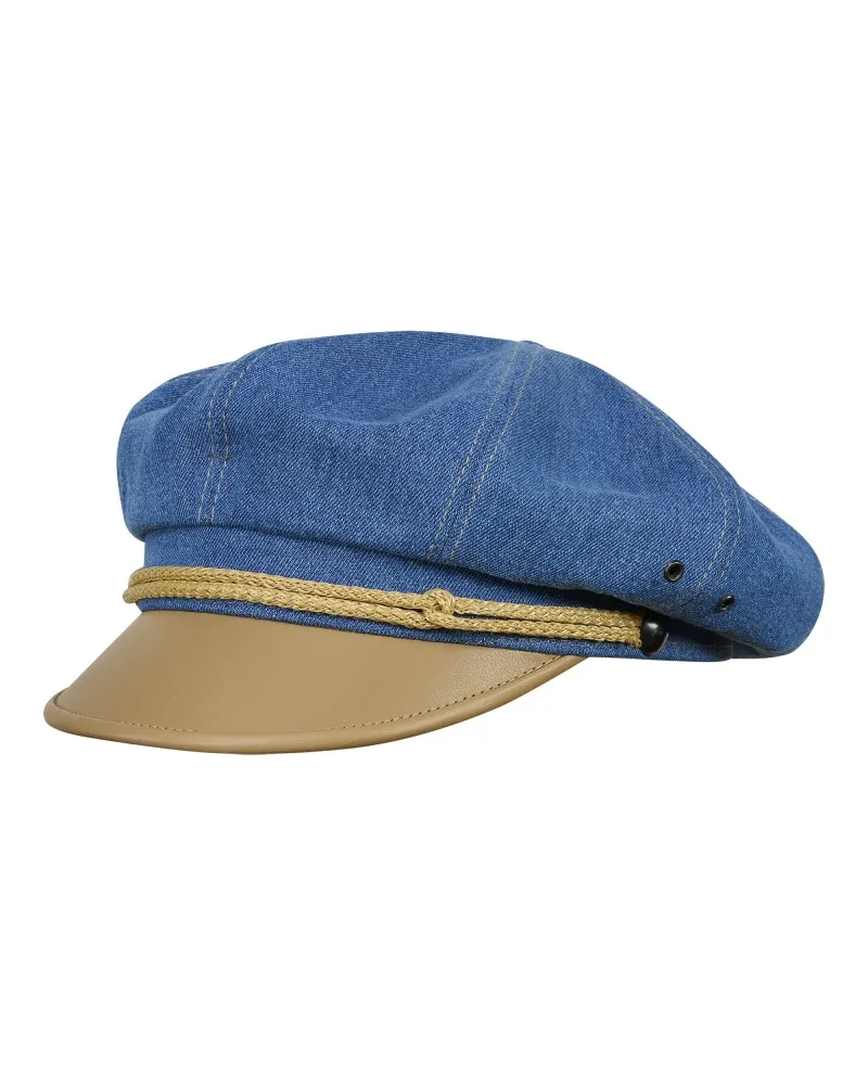 帽子 90s RRL DENIM NEWSBOY CAP Indigo Denim Newsboy Cap