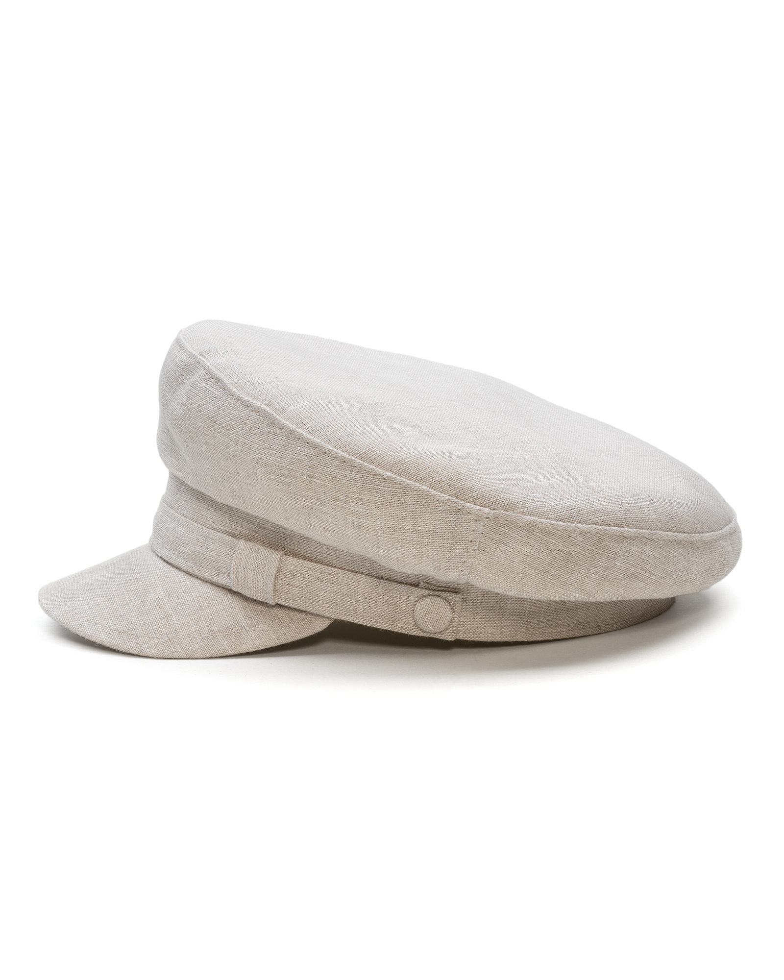 Maciejowka Model 6 Liverpool cap made of 100% linen. John