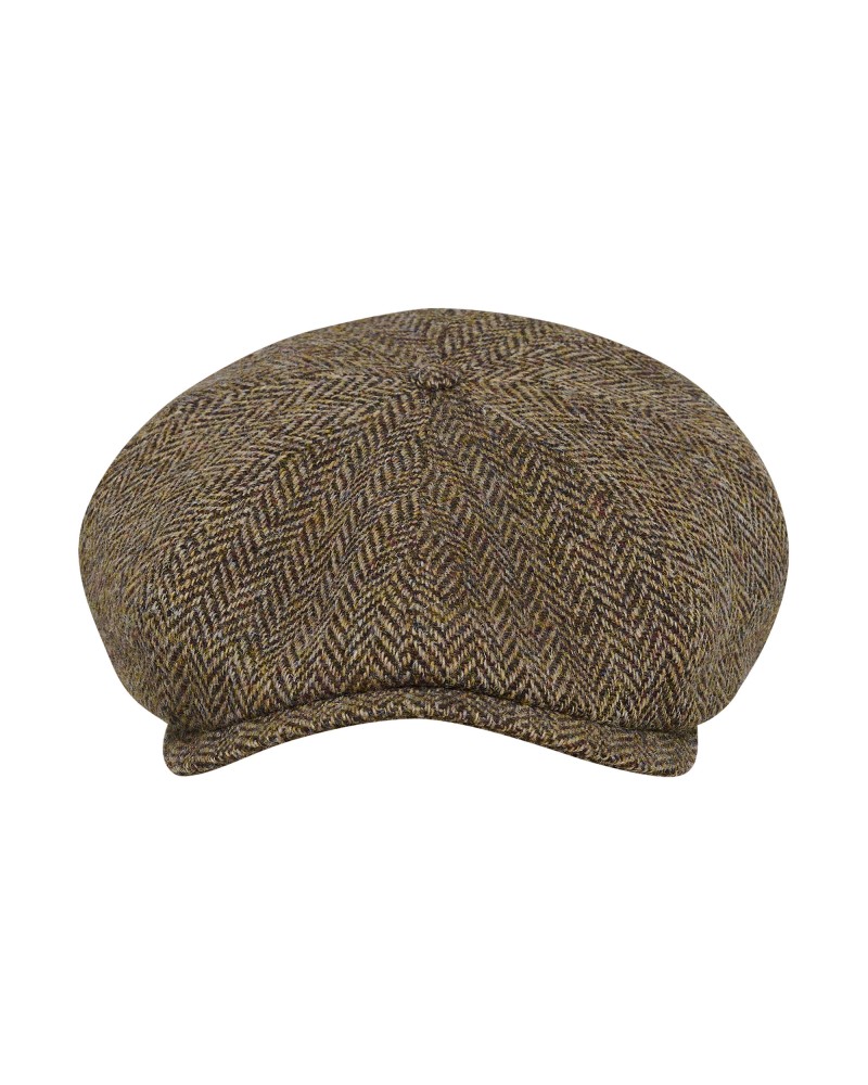 帽子 Peaky Blinders Harris Tweed Sterkowski Shelby - made of genuine Harris Tweed cap vintage (100% wool)
