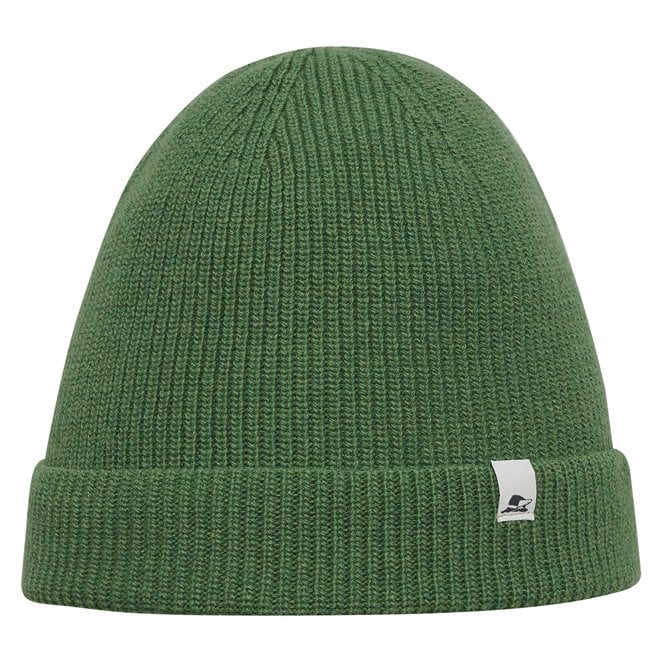 Kingfish knitted beanie made of cashmere and ultrafine merino wool.