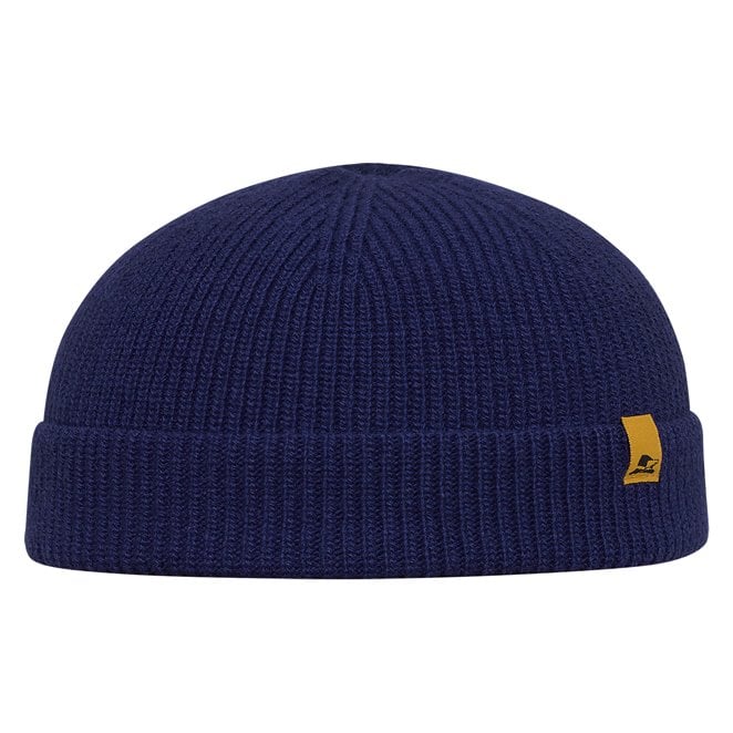 Duke cut above ears beanie made of cashmere and ultrafine merino wool.