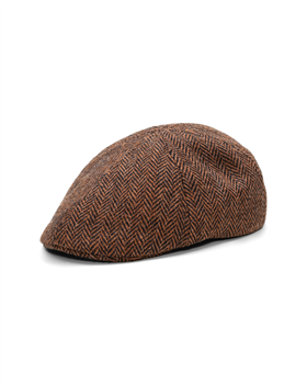 Rusty - duckbil cap made of genuine Harris Tweed (100% wool) 2