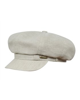 Gavroche lightweight 100% linen classic gavroche 8 panel cap. 2