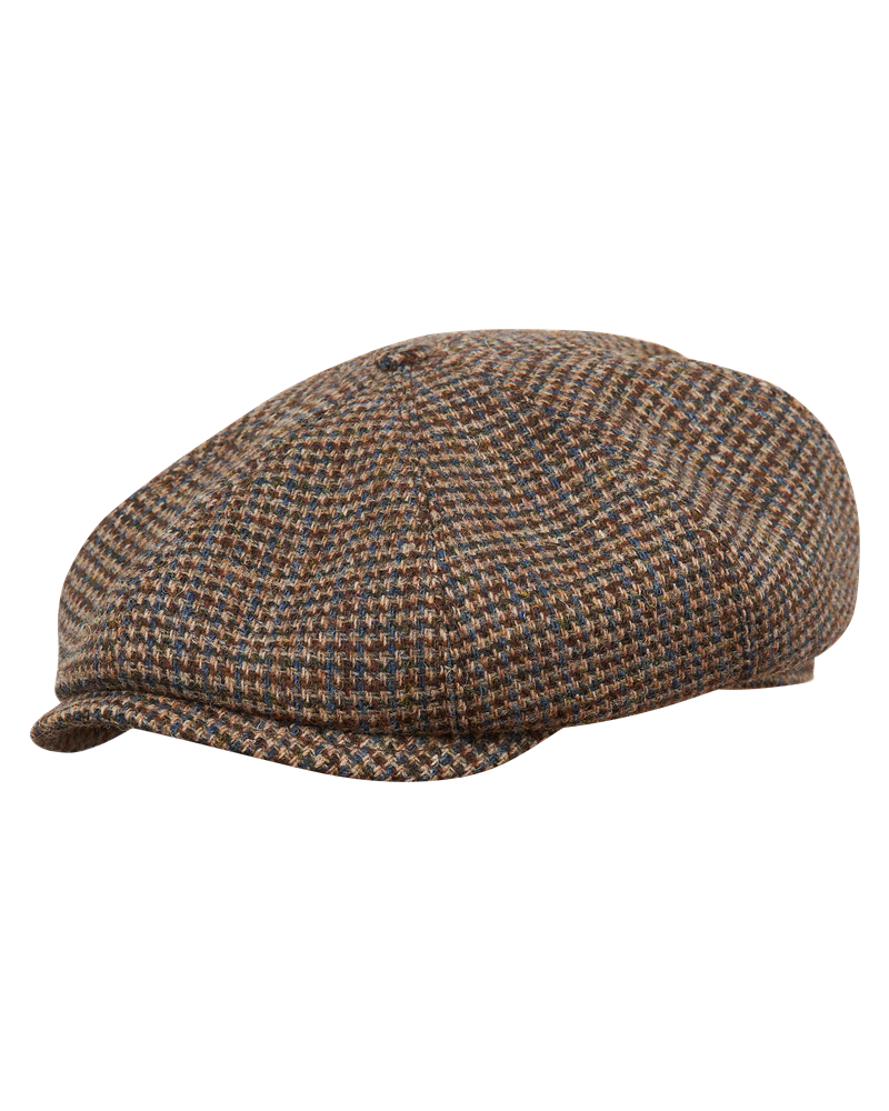 Shelby - made of genuine Harris Tweed cap vintage (100% wool)