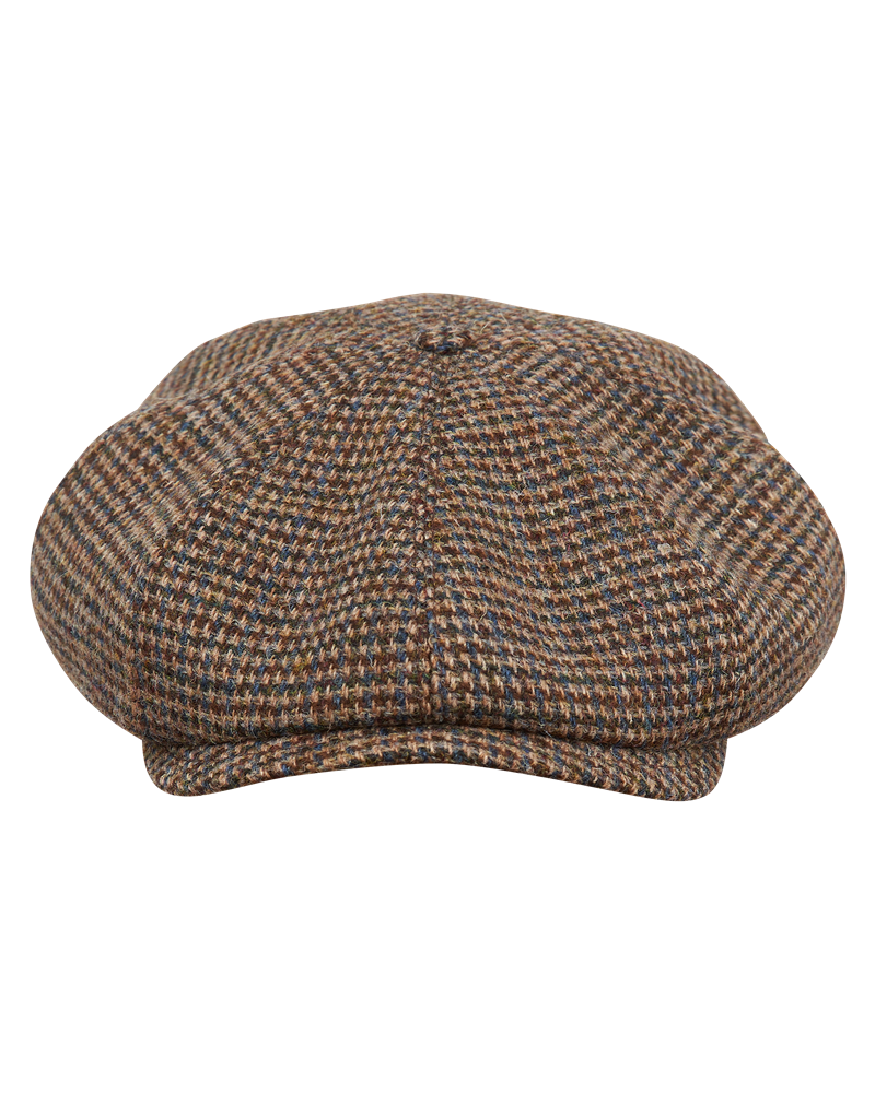Shelby - made of genuine Harris Tweed cap vintage (100% wool)
