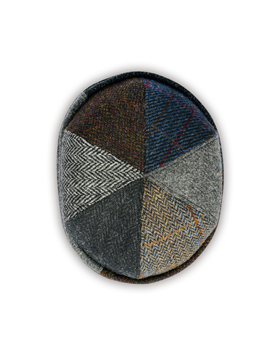 Docker comfortable beanie cap made of genuine Harris Tweed (100% wool) 2