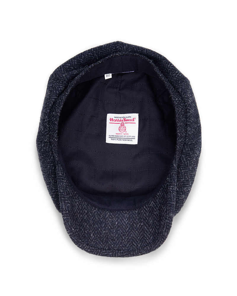 Rambler - Harris Tweed | four panel Applejack cap breathable