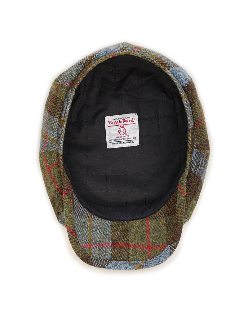 Rambler - Harris Tweed | four panel Applejack cap breathable