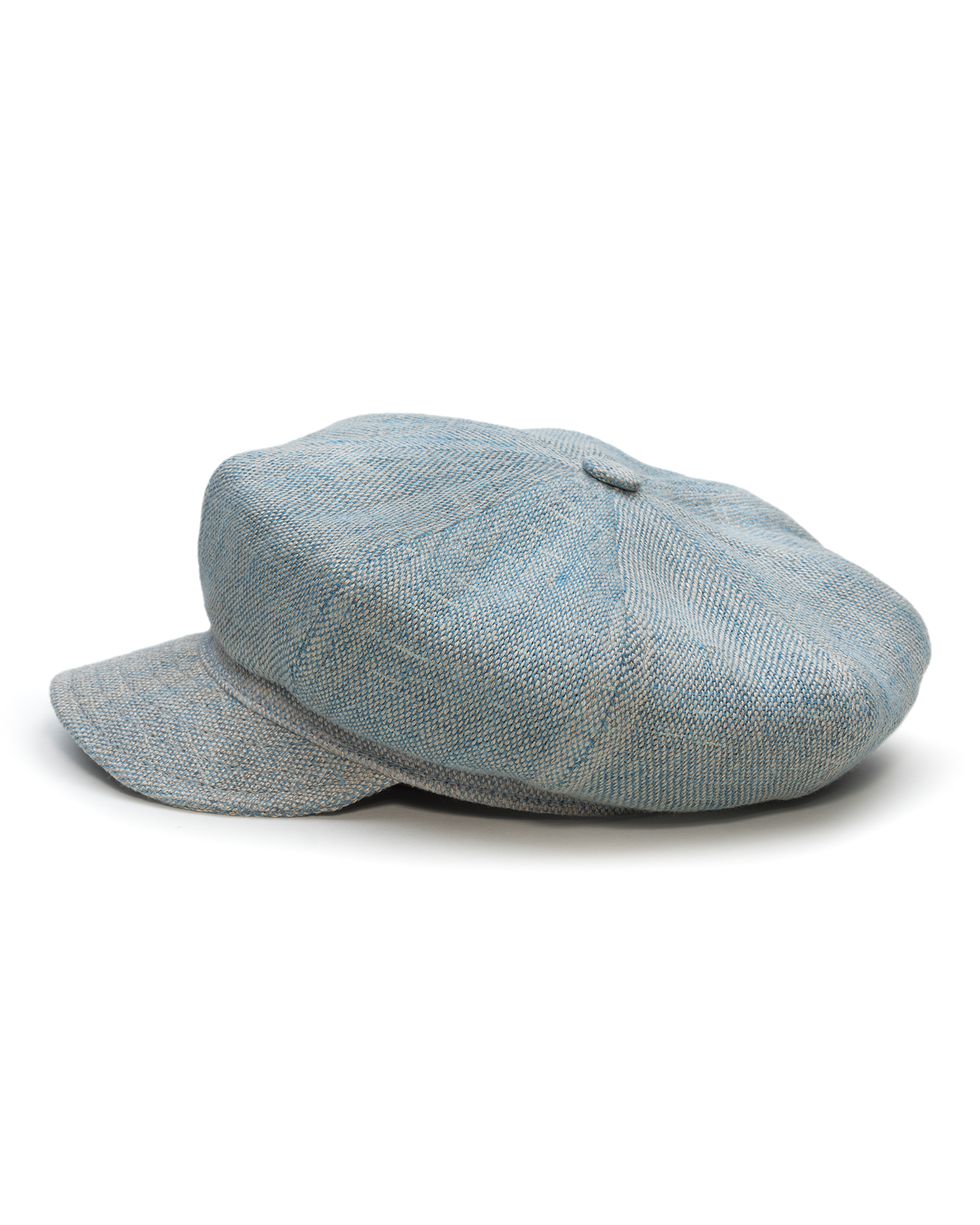 Rune - linen | Classic newsboy cap in handwoven, plant-dyed linen