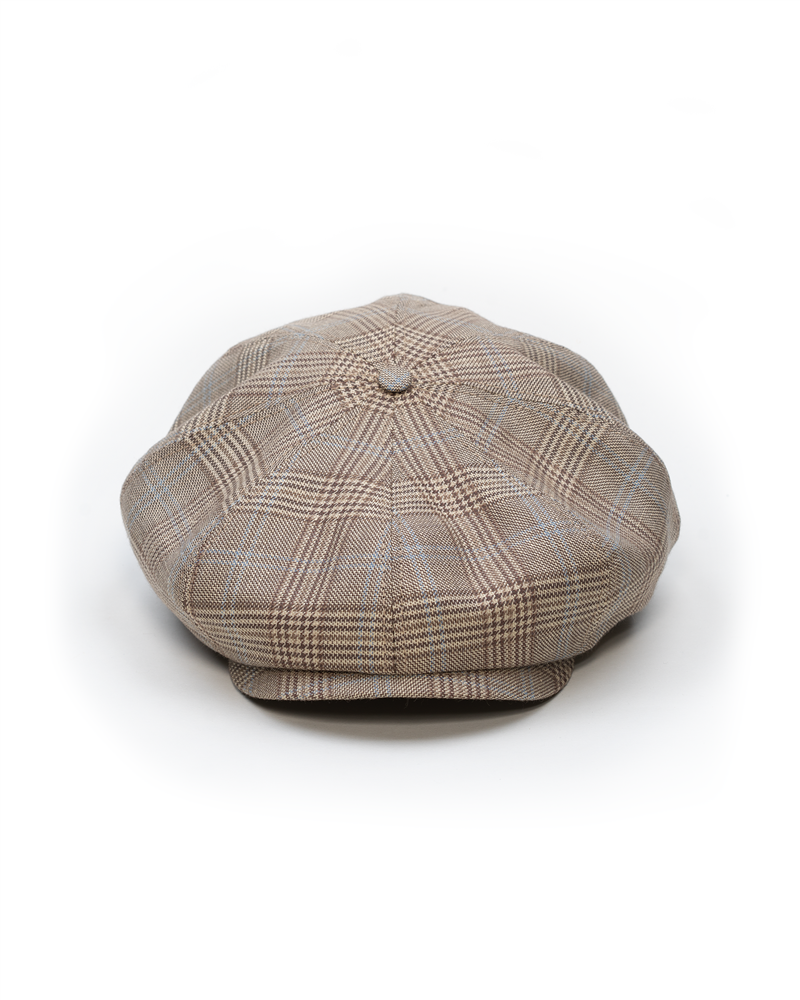 Patricia Pepe New Lana Wool Newsboy Hat Cap Wool Blend Newsboy Cap Hat Herringbone Arte Della Lana  main image 2